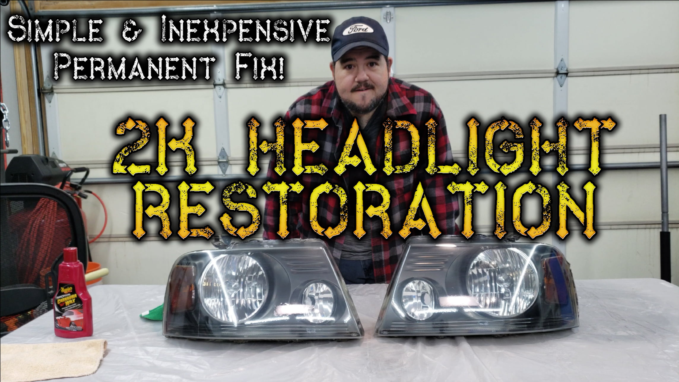 Clearcoat Headlight Restoration
