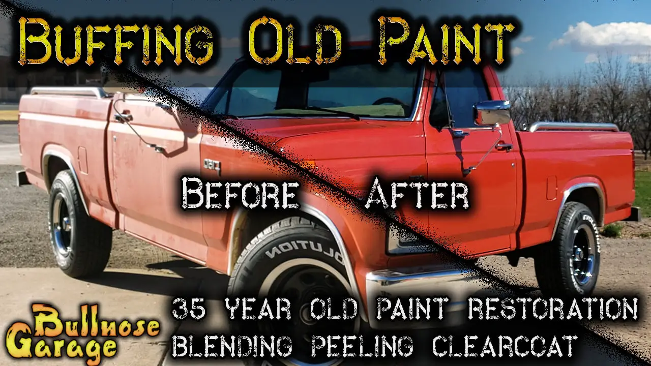 Buffing Old Paint